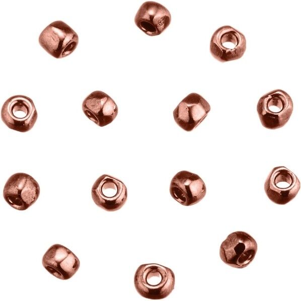 スリーカットビーズ 糸通しビーズ 外径約2.2mm 1m入り Col.CR222