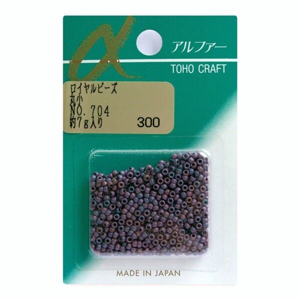 丸小ビーズ バラパックビーズ 外径約2.2mm 約7g入り Col.704