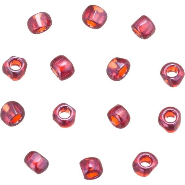 スリーカットビーズ 糸通しビーズ 外径約2.2mm 1m入り Col.CR332