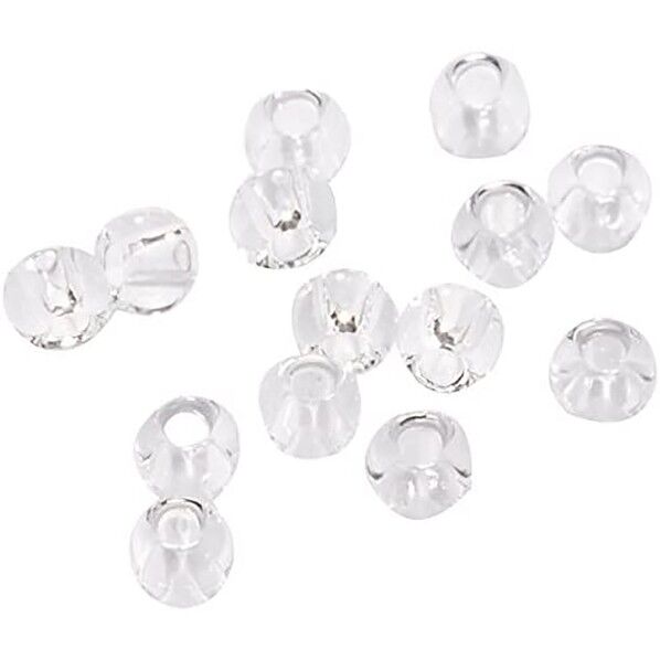 丸大ビーズ 糸通しビーズ 外径約3mm 約5m Col.1