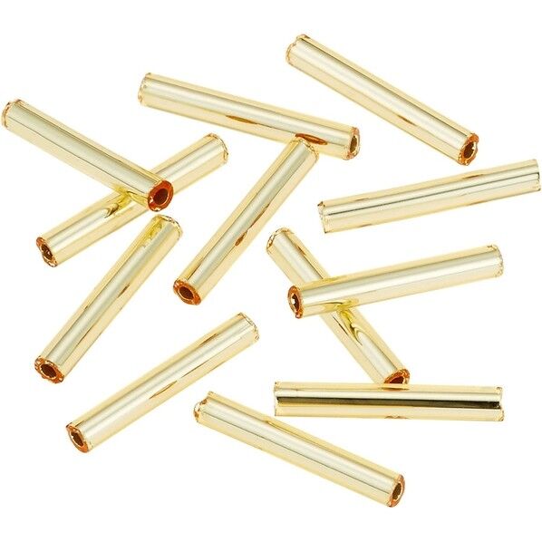 竹ビーズ 五分竹 バラパック 長さ約15mm 約4g入り