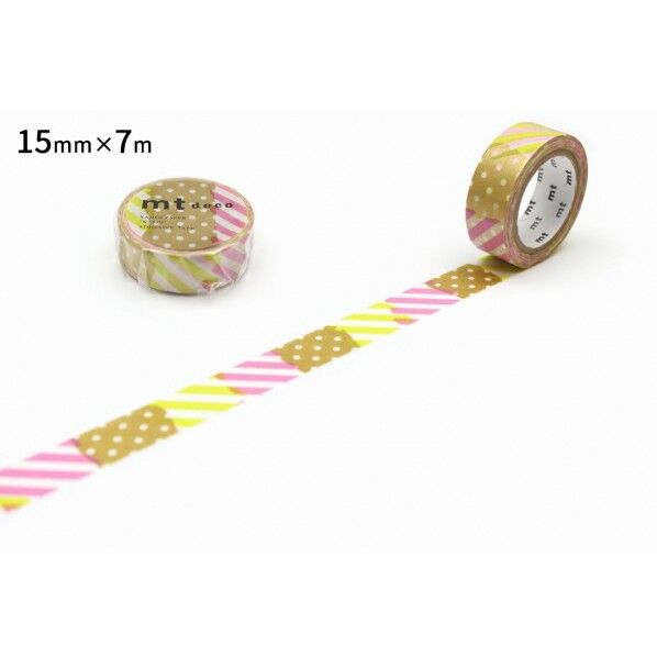 カモ井(カモイ) mt 1P つぎはぎ・I 15mm×7m MT01D173R 1個