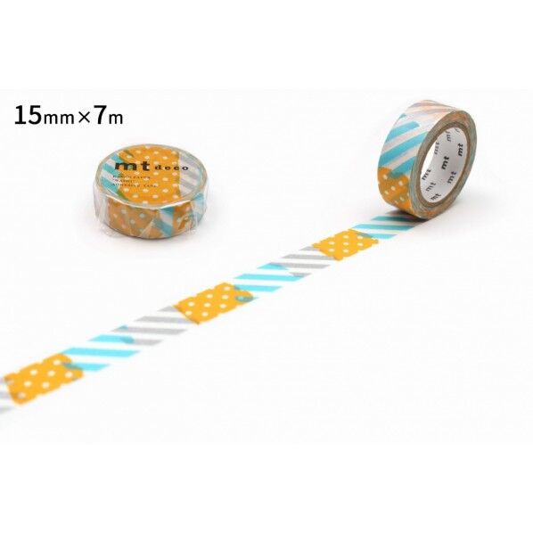 カモ井(カモイ) mt 1P つぎはぎ・H 15mm×7m MT01D172R 1個