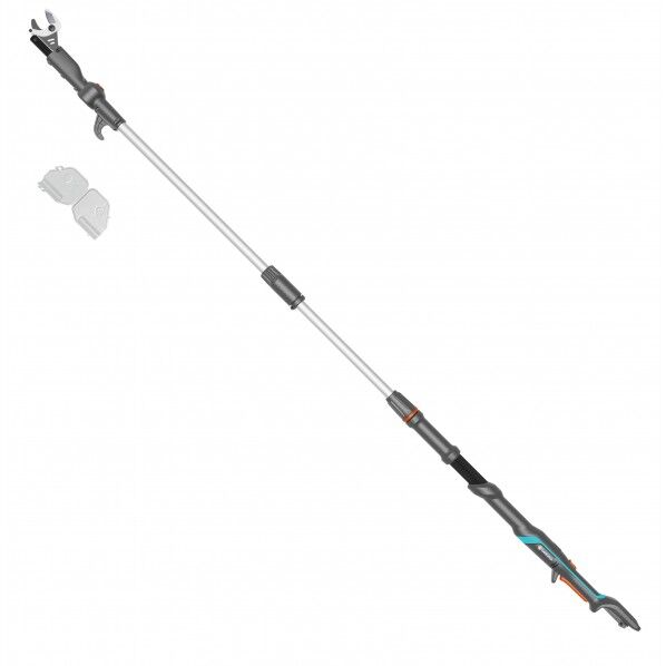 GARDENA 充電式 伸縮高枝切りばさみ HighCut 250/18V P4A ダークグレー/ターコイズブルー/オレンジ 14774-56 1点