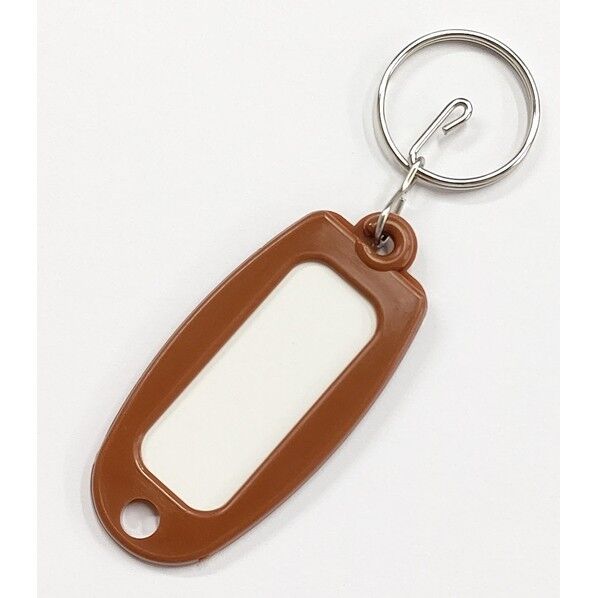 マーキー名札単色 茶 MC- 1