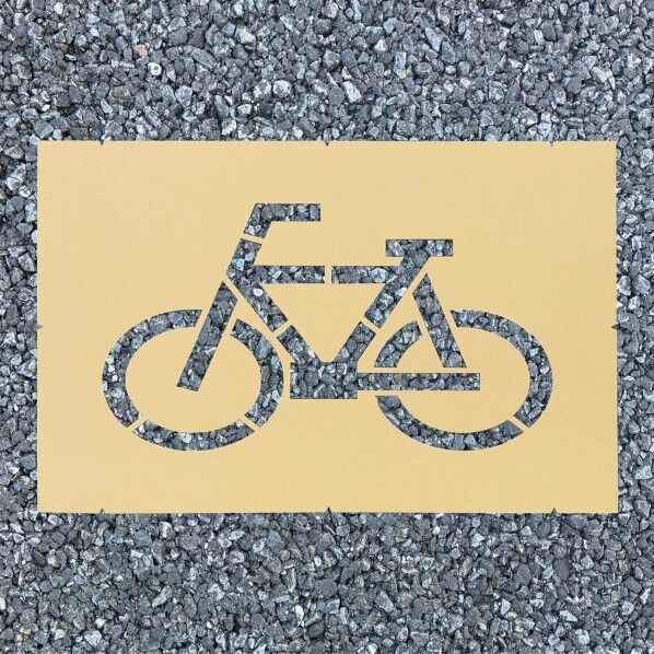 アトムサポート ロードステンシルEasy 自転車マーク 00318-03871 1個...