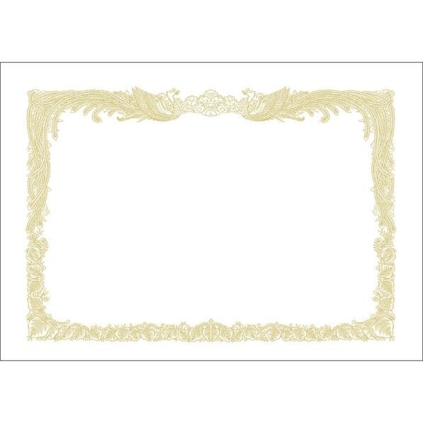 厚口OA賞状用紙 B4判 縦書用 白 257×364mm 10-1270 1