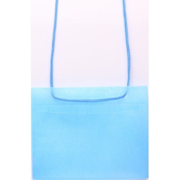 カラーイベント吊下げ名札 名刺サイズ 50枚入 青 VN-849-B 1