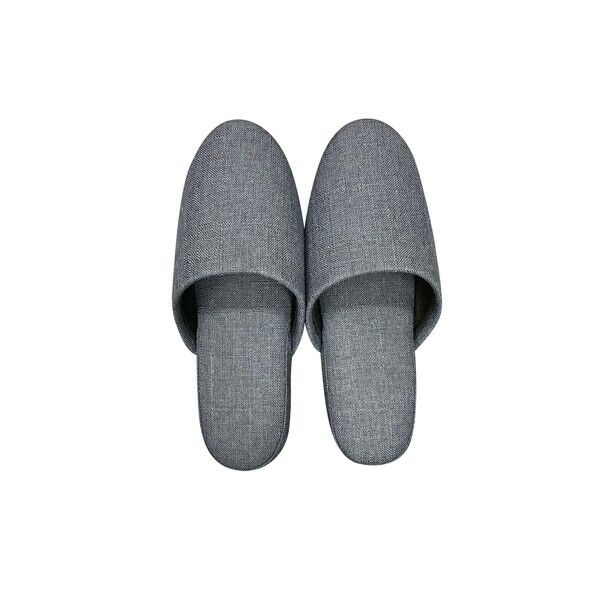 ブッチャー織スリッパ ネイビー 11380 1足