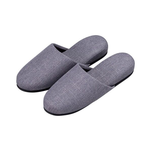 ブッチャー織スリッパ グレー 11382 1足