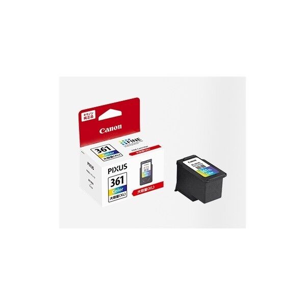 カートリッジBC-361XL3色カラー BC-361XL 1個