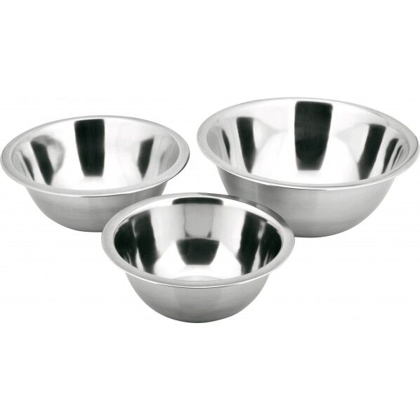 ステン深型ボール3点セット 18･21･24cm