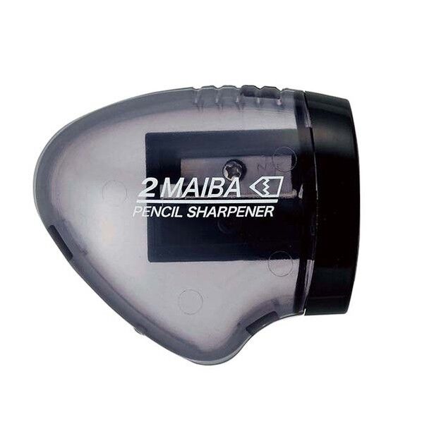 2枚刃鉛筆削り ブラック 47×55×34mm RS021BK 1個
