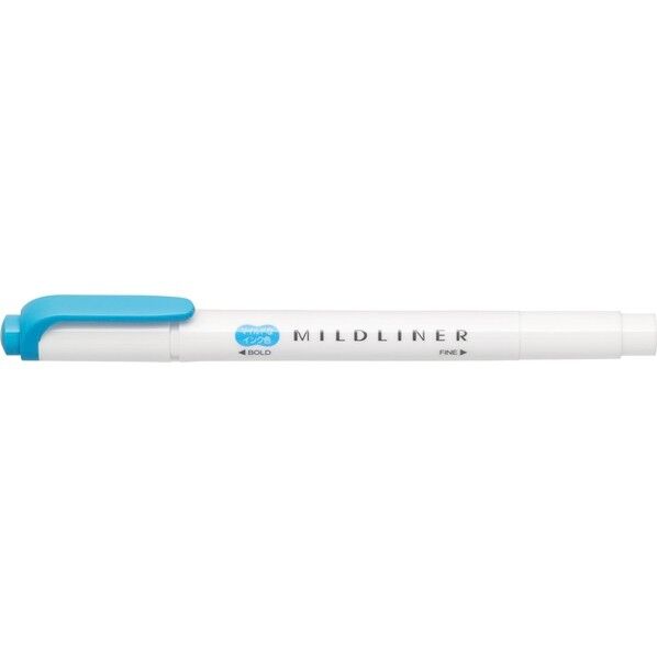 ラインマーカー マイルドライナー マイルドシアン WKT7-MCYA 1本