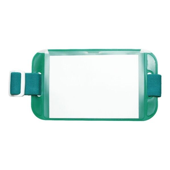 腕章名札 深緑 深緑 150×86×20mm NF-7165-G 1枚