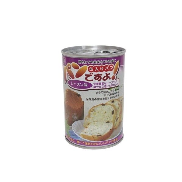 パンですよ!5年保存 レーズン味 3054 1缶