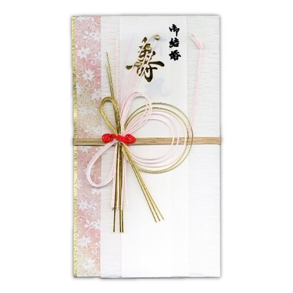 金封 和かなピンク