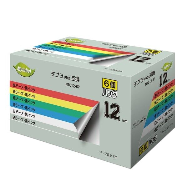 テプラ互換 (SC12-6P)