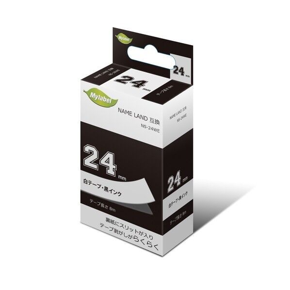 ネームランド互換テープ XR-12WE
