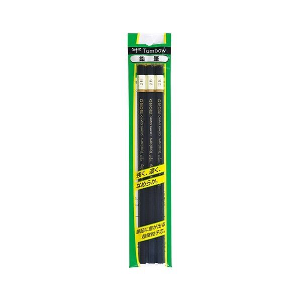 トンボ鉛筆 鉛筆モノ 2B 3Pパック 1パック ASA-395 1個
