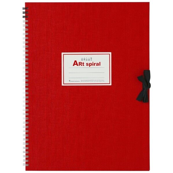 F4スケッチ アートスパイラル 赤