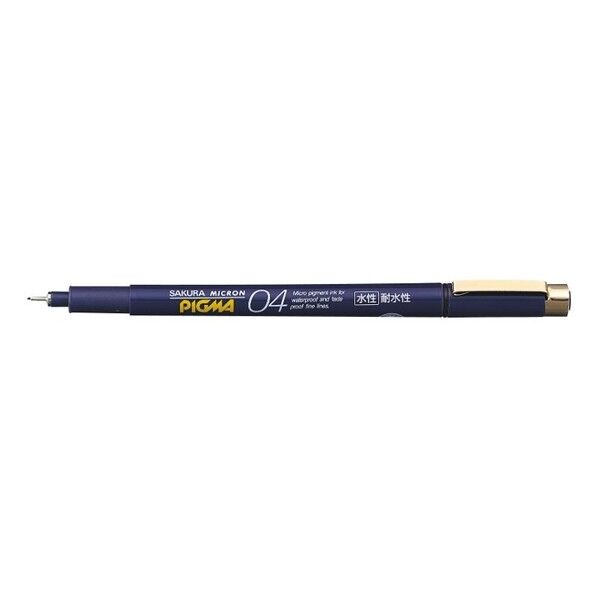 サクラクレパス ピグマ 耐水耐光性顔料インク04 黒 ESDK04#49 1本