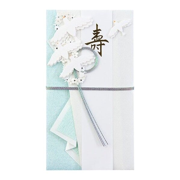 PC金封146 結婚祝 白い鳥柄