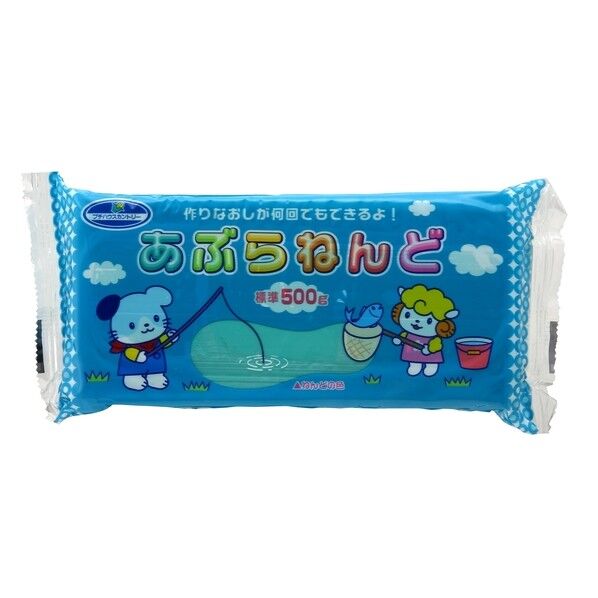 油粘土 無臭抗菌 標準500g 283-002 1個