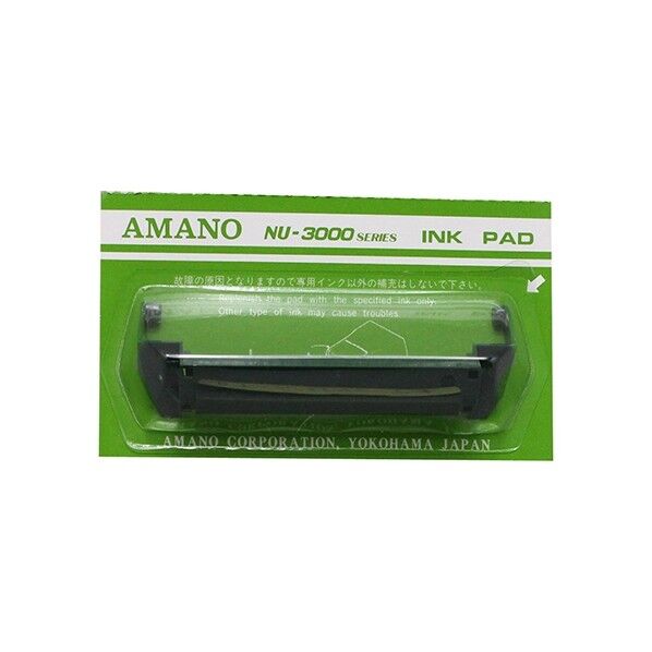 アマノ NU3000用インクパッド(黒) RT-101870 クロ 1個