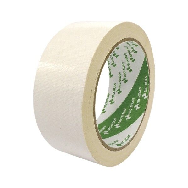 ニチバン 布粘着テープ 強力くんTM NN-40白 40mmX10m 白 NN-405 1個...