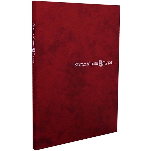 スタンプアルバムBタイプ 赤