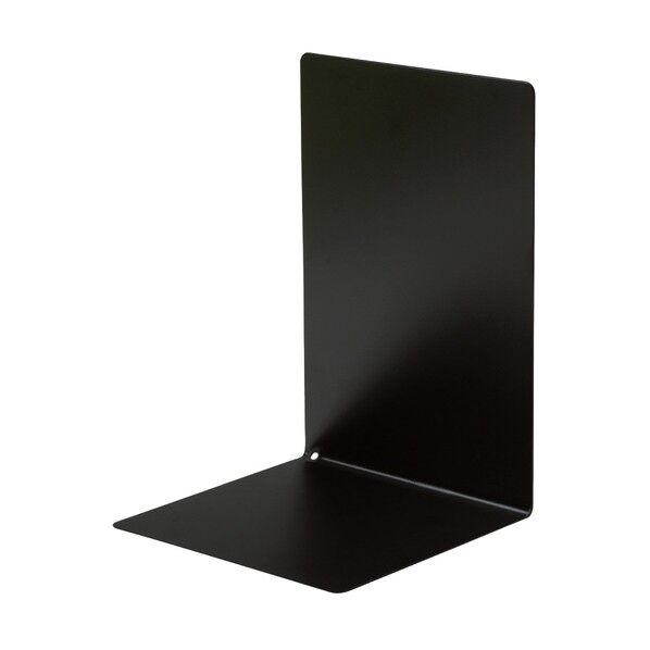 ソニック ブックエンドマグネット付L型大 138×202×139mm 黒 DA-4207-D 1個