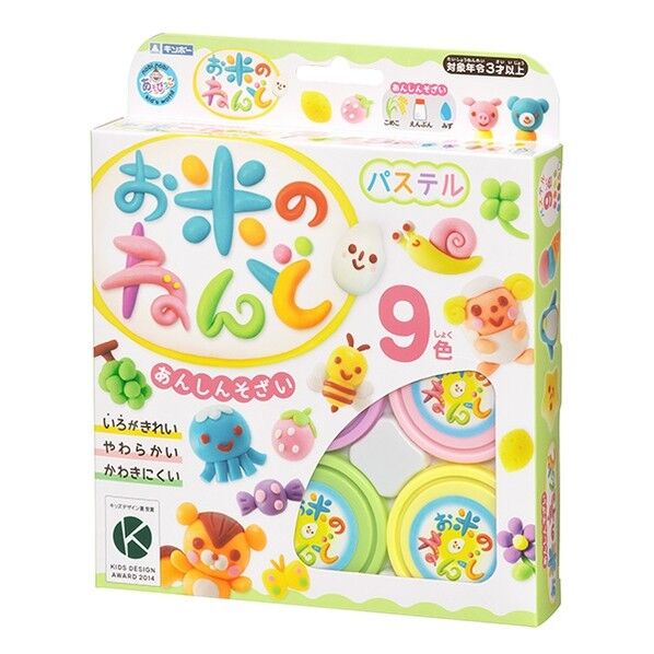 お米のねんど 9色セット 462-036 1個