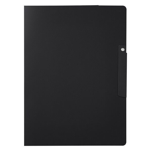 セキセイ SEPAL クリップインファイル ダブル 312×228×15mm ブラック SEL-2888-60 1冊