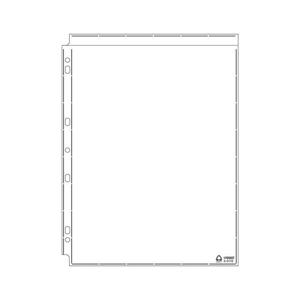 コレクションポケット 1ポケット S-0110 1冊
