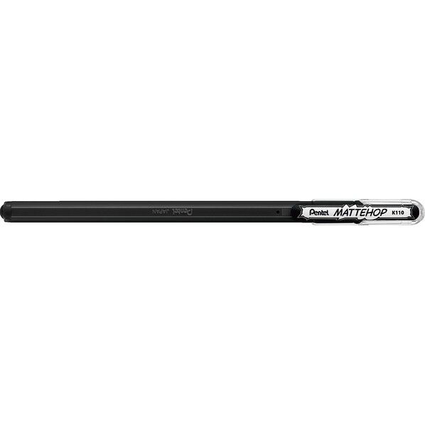 ぺんてる マットホップ ブラック K110-VA 1本