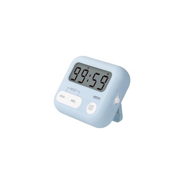 ソニック モチベプラス スタディタイマー ミニ LED付 65×54×21mm ブルー LV-7097-B 1個