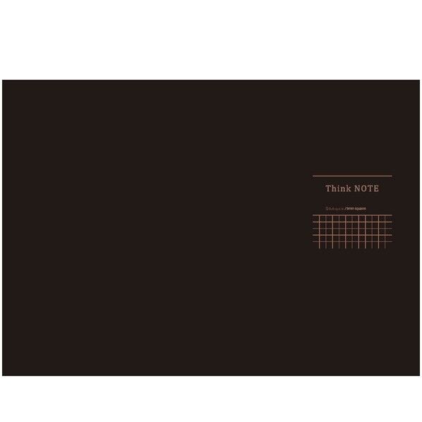 シンクノートA3ヨコ 方眼5MM グレー