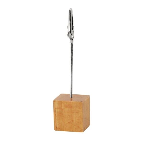 クルーズ クリップスタンド 木製 30x30x120mm S-500 1個