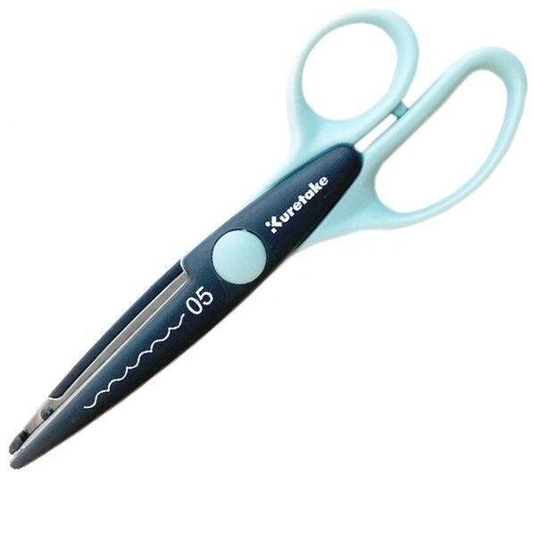 呉竹 クラフトはさみ CRAFT SCISSORS 05WAVE 59×164×17mm KU230-5 1個