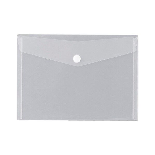 クリヤーエンベロープ A4横型 マチなし クリア 240×335mm YF-990 1個