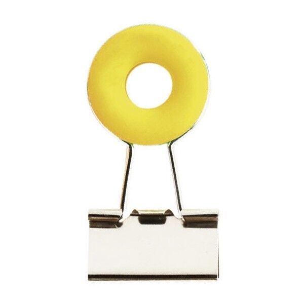 ドーナツクリップ イエロー