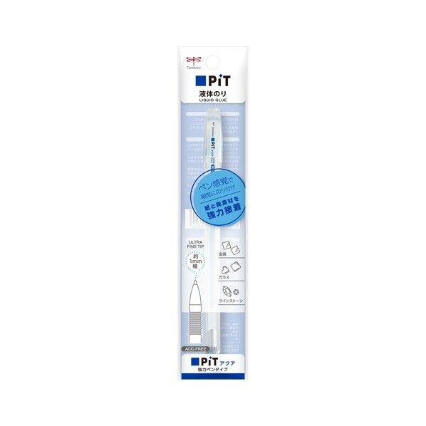 トンボ鉛筆 液体のりアクアピット強力ペンタイプ PT-WP 1個
