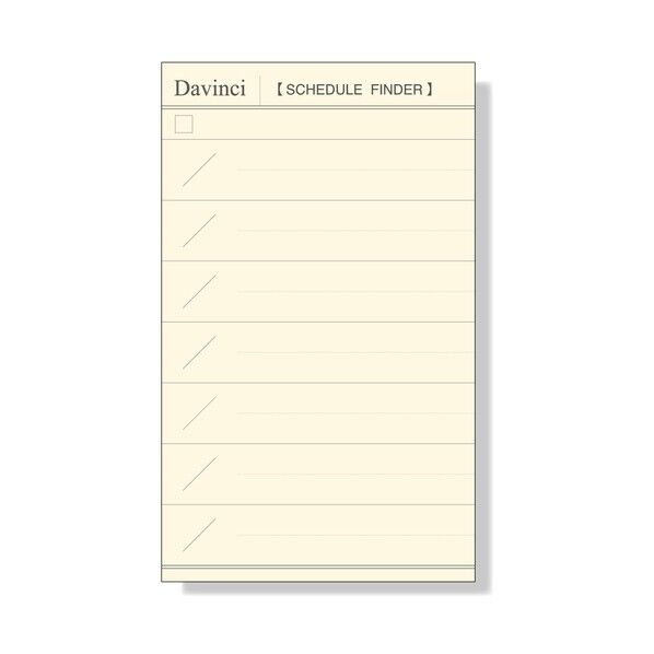 スケジュールファインダーリフィルA5