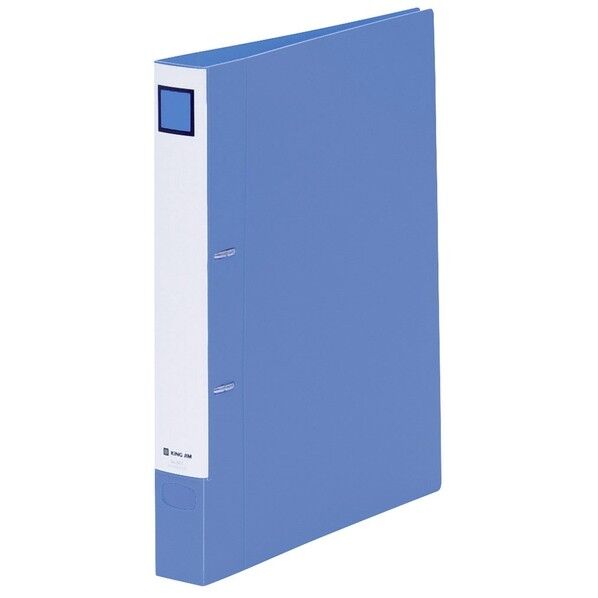 Dリングファイル脱・着A4S 青 687 1