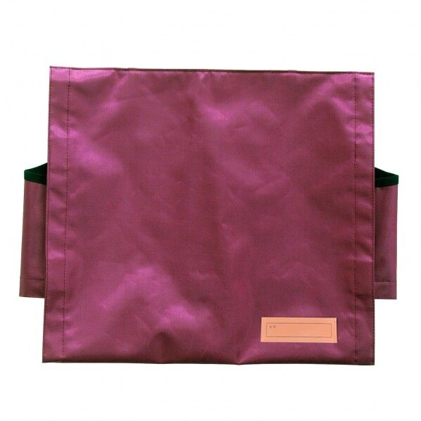 背もたれカバー(防災ずきん用)えんじ 3978 1点