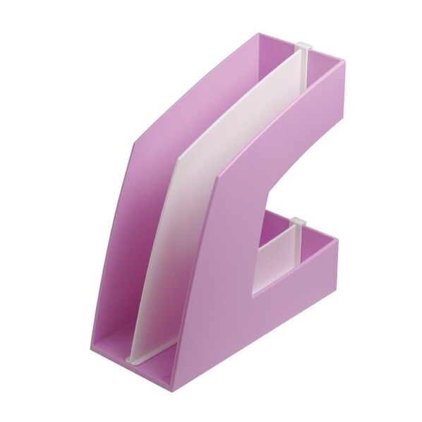 ファイルボックス縦型 ピンク 107×253×247mm FB-708-P 1