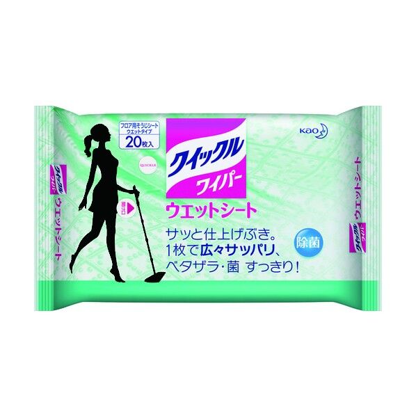 クイックルワイパー ウエットシート 20枚入 205×285mm 760210 20枚