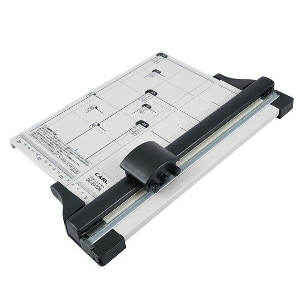 裁断機 ディスクカッター・スリム A4サイズ 裁断枚数10枚 DC-2000N 1点