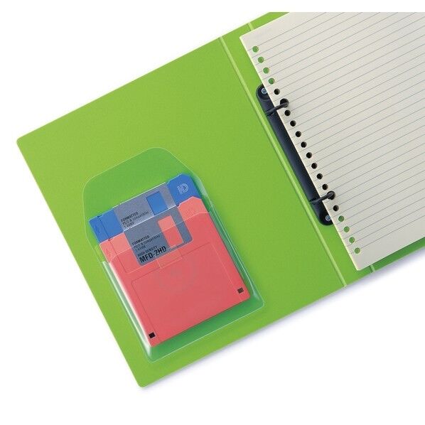 粘着ポケット Qfit メディアポケットFD/MO用 CL-90 10枚